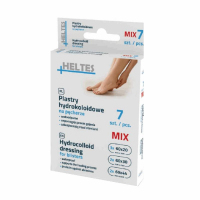 Heltes Plastry hydrokoloidowe na pęcherze Mix, 7 szt.
