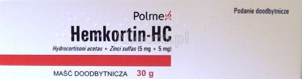 Hemkortin-HC maść 30 g