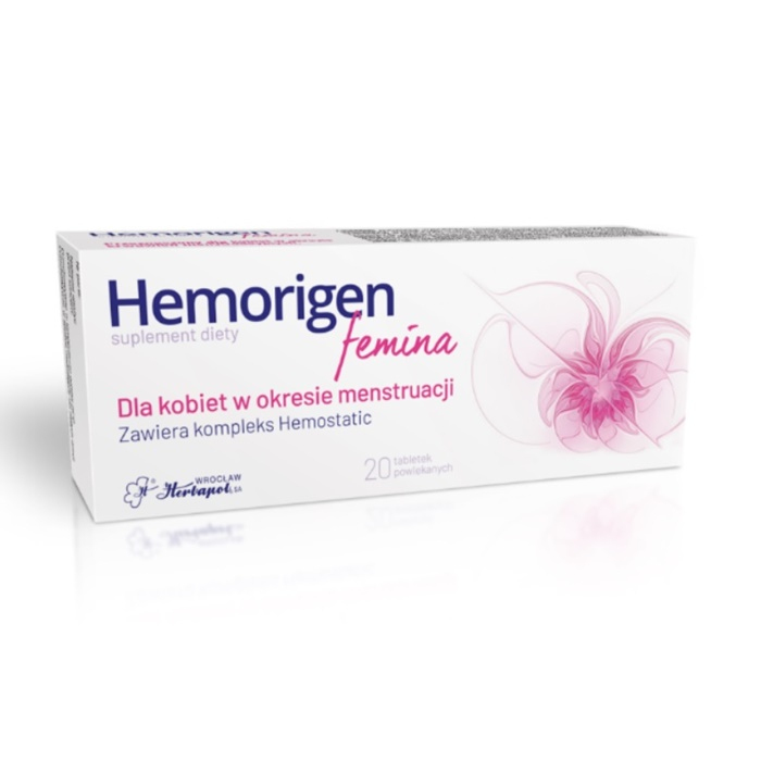 Hemorigen femina tabletki powlekane, 20 szt.