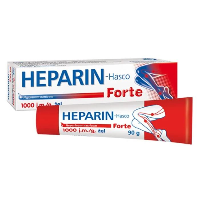 Heparin-Hasco Forte 1000 j.m./ g żel, 90 g