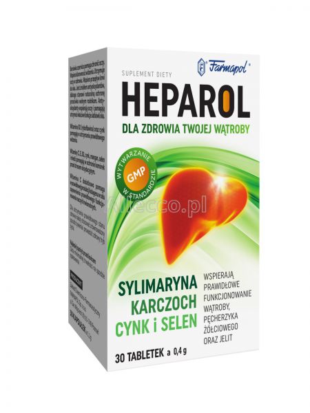 Heparol tabletki, 30 szt.