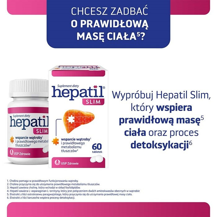 Hepatil tabletki na wątrobę, 80 szt.