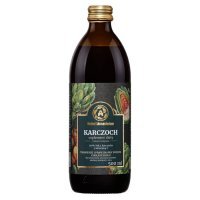 Herbal Monasterium Karczoch 100% sok z karczocha z witaminą C, 500 ml