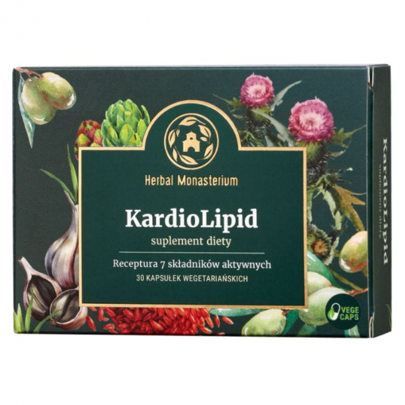 Herbal Monasterium KardioLipid kapsułki, 30 szt.
