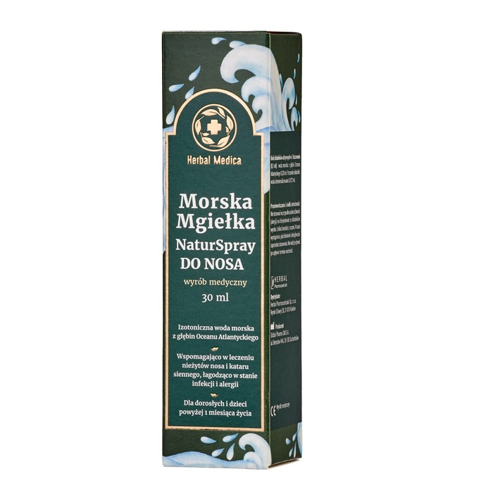 Herbal Pharmaceuticals Morska Mgiełka NaturSpray do nosa, 30 ml