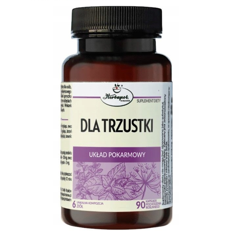 Herbapol Kraków Dla Trzustki kapsułki, 90 szt.