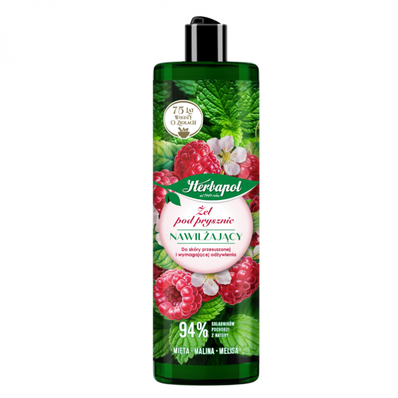 Herbapol Polana Żel pod prysznic nawilżający, 400 ml