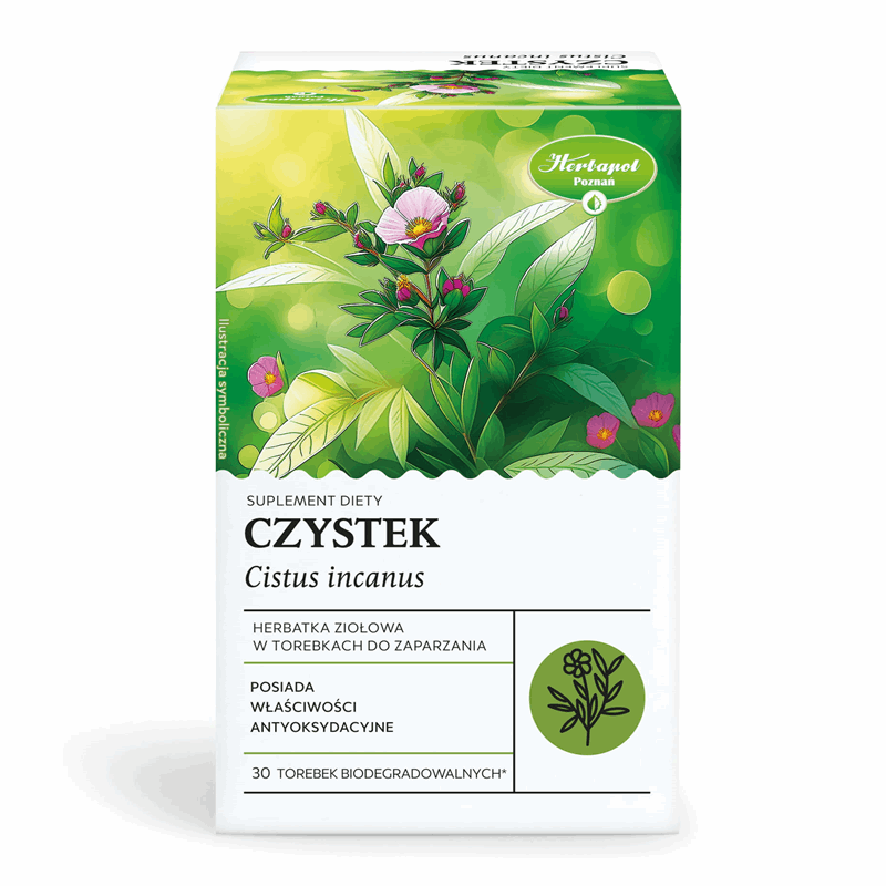 Herbapol Poznań Czystek Fix herbatka ziołowa w saszetkach, 30 szt.