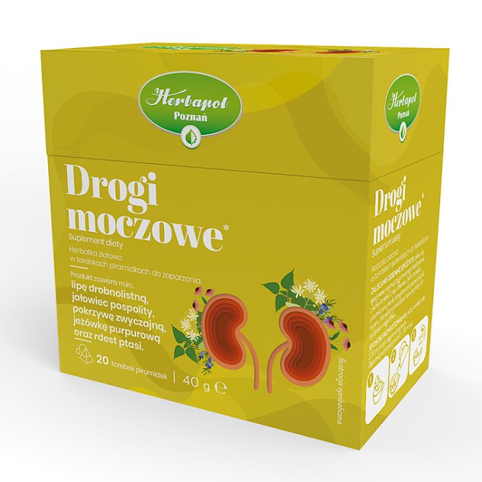 Herbapol Poznań Drogi moczowe herbatka ziołowa w torebkach, 20 szt.