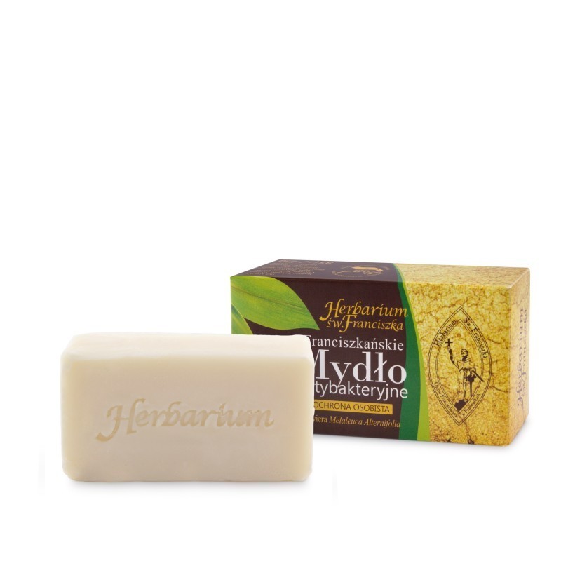 Herbarium Św. Franciszka mydło antybakteryjne, 85 g