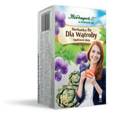 Herbata Dla Wątroby FIX 20 saszetek