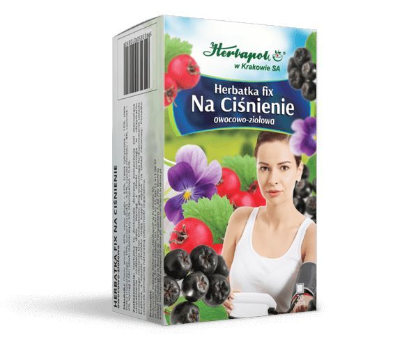 Herbata Na Ciśnienie owocowo-ziołowa FIX 20 saszetek