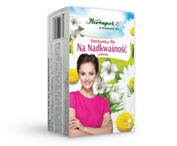 Herbata Na Nadkwaśność FIX 20 saszetek