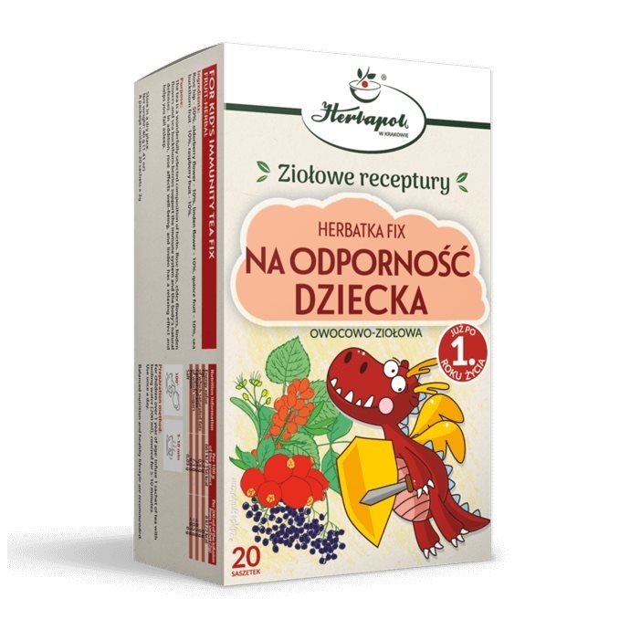 Herbata Na Odporność Dziecka Fix 20 saszetek