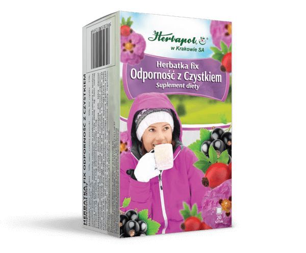 Herbatka Fix Odporność z czystkiem saszetki, 20 szt.