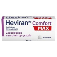 Heviran Comfort Max 400mg 30 tabletek