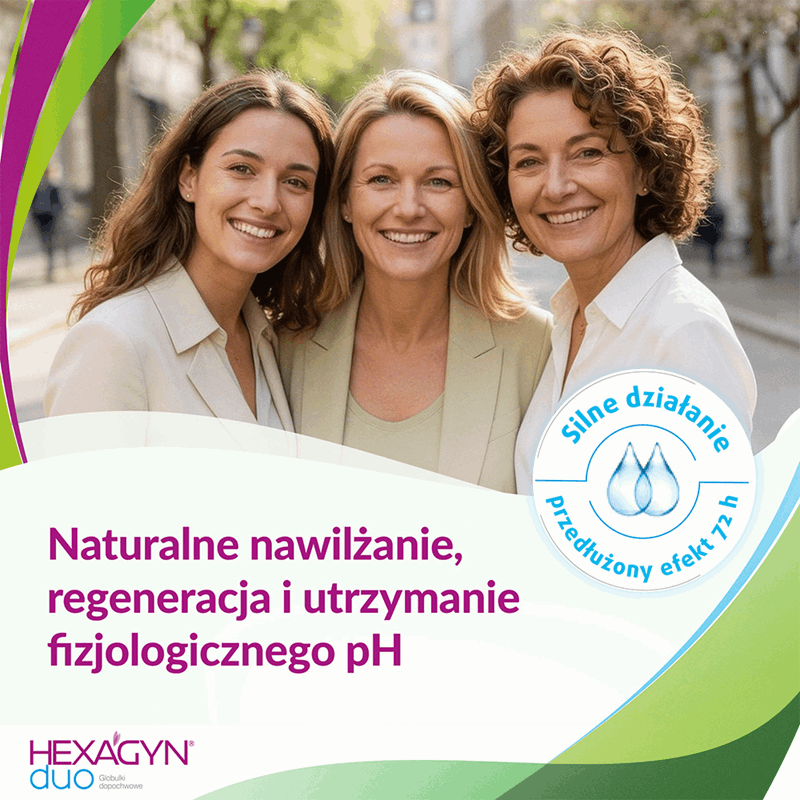 Hexagyn Duo 10 globulek dopochwowych