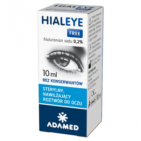 Hialeye Free 0,2% krople do oczu 10 ml