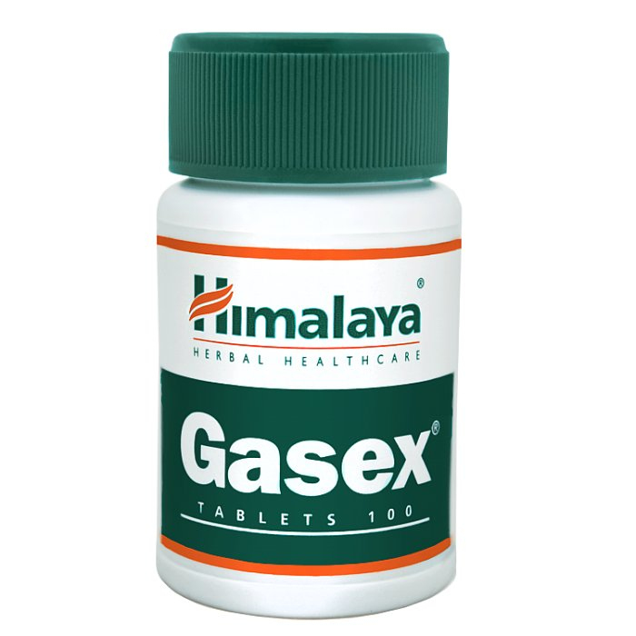 Himalaya Gasex tabletki, 100 szt.