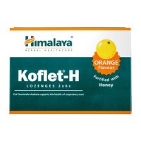HIMALAYA Koflet-H (pomarańcza) 12 pastylek do ssania