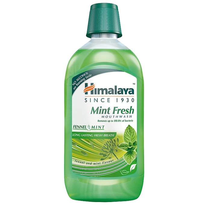 HIMALAYA Płyn do płukania jamy ustnej Mint Fresh 450 ml