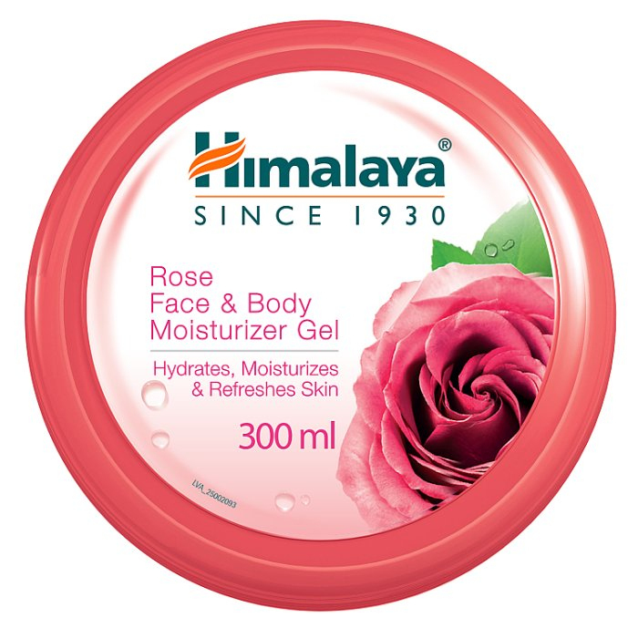 HIMALAYA Różany, nawilżający żel do twarzy i ciała 300 ml