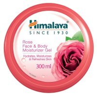 HIMALAYA Różany, nawilżający żel do twarzy i ciała 300 ml