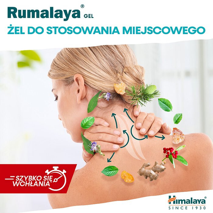 Himalaya Rumalaya żel do masażu, 50 g