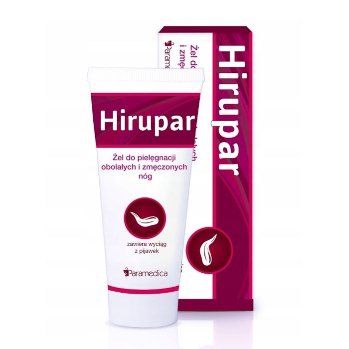 HIRUPAR Żel do pielęgnacji obolałych i zmęczonych nóg, 100 g