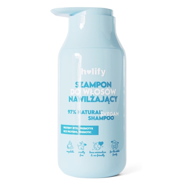 Holify Szampon nawilżający do włosów, 300 ml