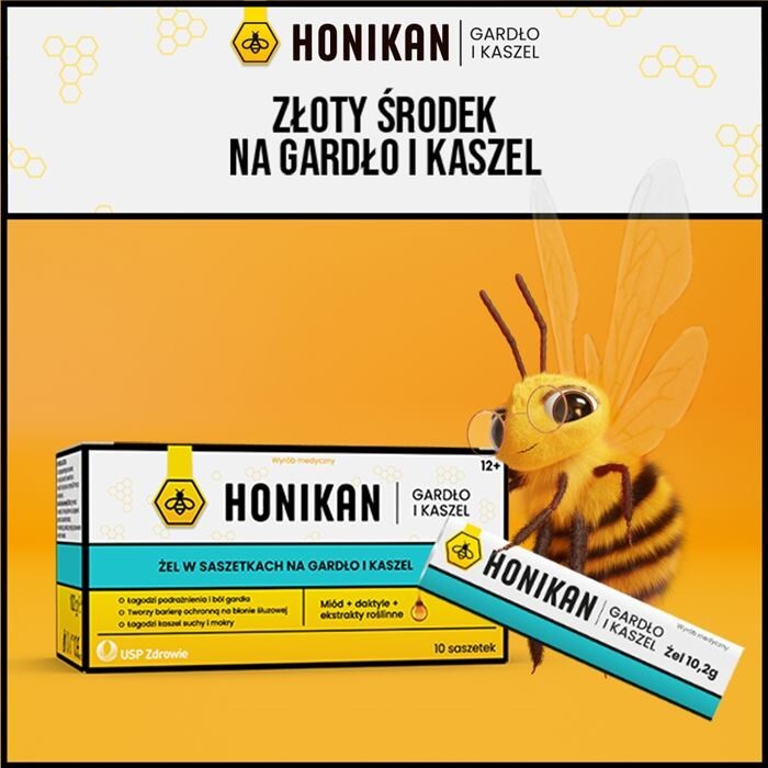 Honikan Gardło i Kaszel 10 saszetek