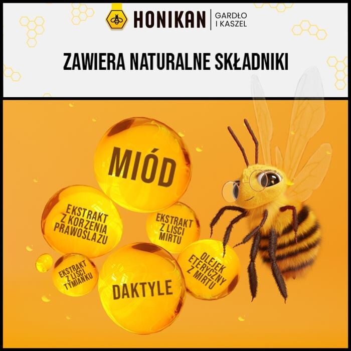 Honikan Gardło i Kaszel 10 saszetek
