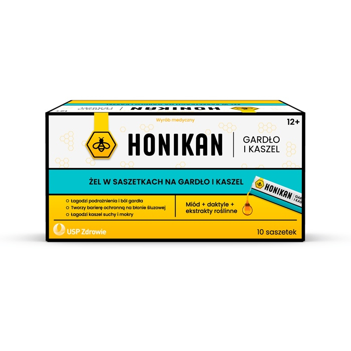Honikan Gardło i Kaszel 10 saszetek