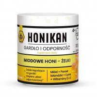 Honikan Gardło i Odporność żelki o smaku miodowo-cytrynowym, 30 szt.