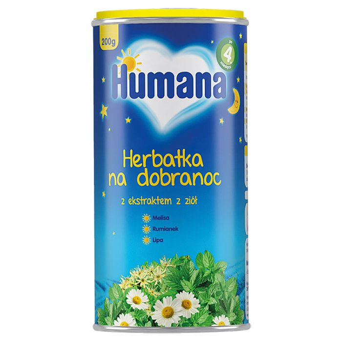 HUMANA Herbatka na dobranoc (po 4 miesiącu) 200 g