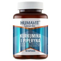 Humavit Kurkumina i Piperyna 60 kapsułek