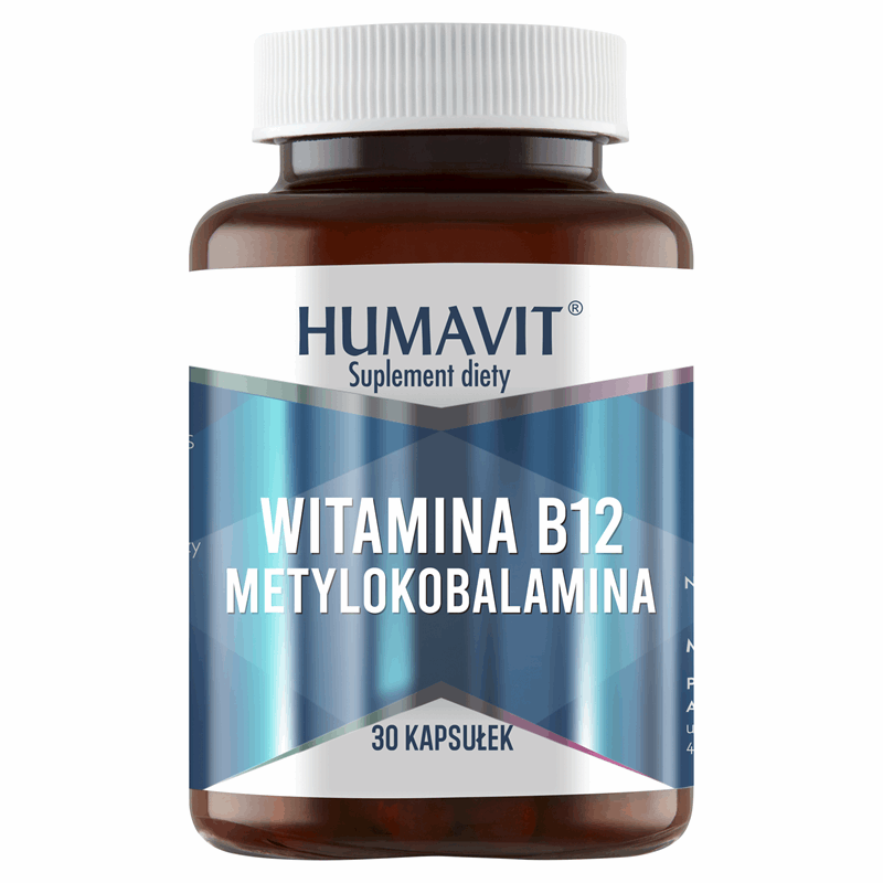 Humavit Witamina B12 Metylokobalamina kapsułki, 30 szt.