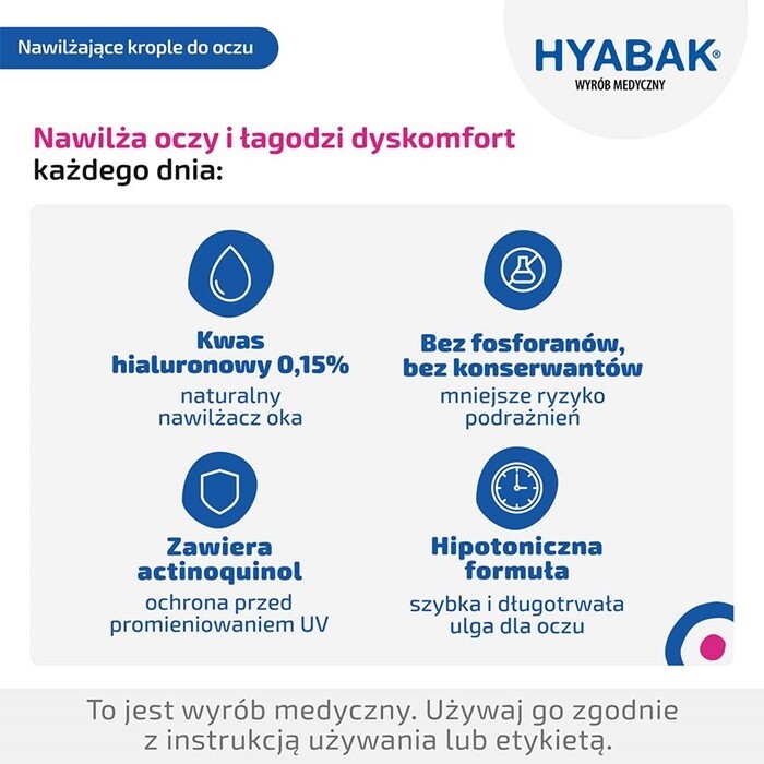 Hyabak krople do oczu 10 ml