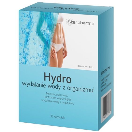 Starpharma Hydro wydalanie wody z organizmu kapsułki, 30 szt.