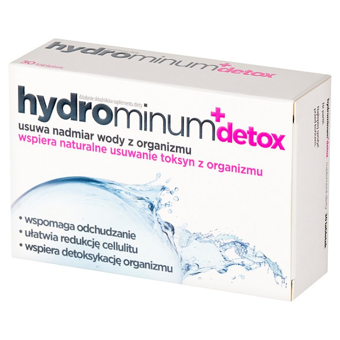 Hydrominum + Detox tabletki, 30 szt.
