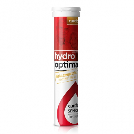 Hydrooptima Senior Cardio tabletki musujące, 20 szt.