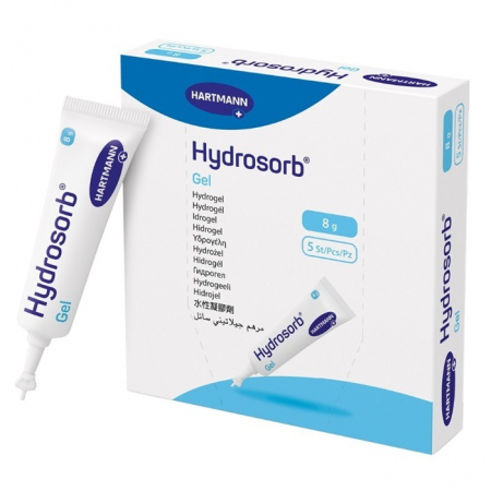 Hydrosorb Gel sterylny żel na rany 8 g, 5 szt.