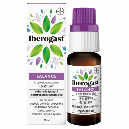 Iberogast Balance płyn doustny, 20 ml