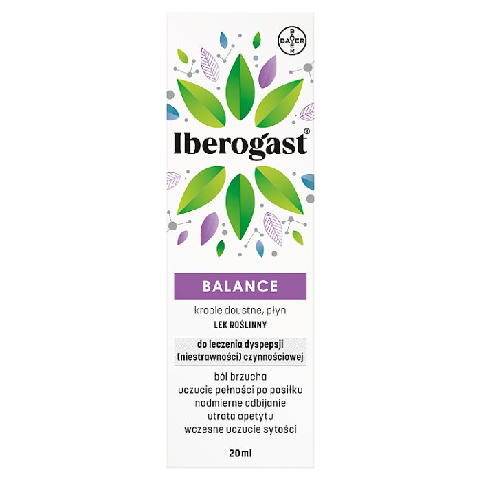 Iberogast Balance płyn doustny, 20 ml