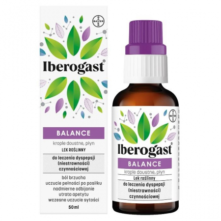 Iberogast Balance płyn doustny, 50 ml