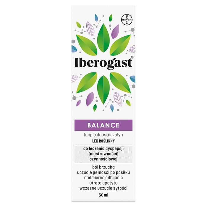 Iberogast Balance płyn doustny, 50 ml