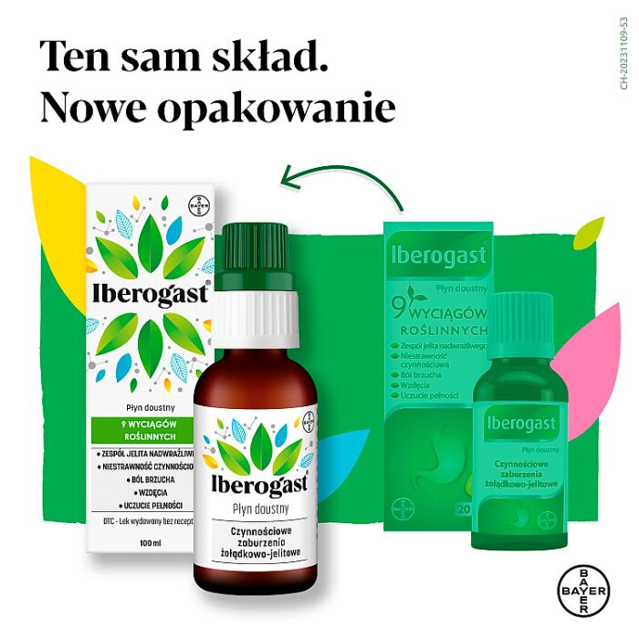 Iberogast płyn doustny 100 ml / Zaburzenia żołądkowo-jelitowe