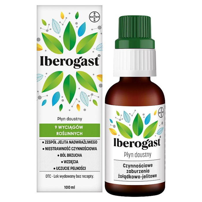 Iberogast płyn doustny 100 ml / Zaburzenia żołądkowo-jelitowe