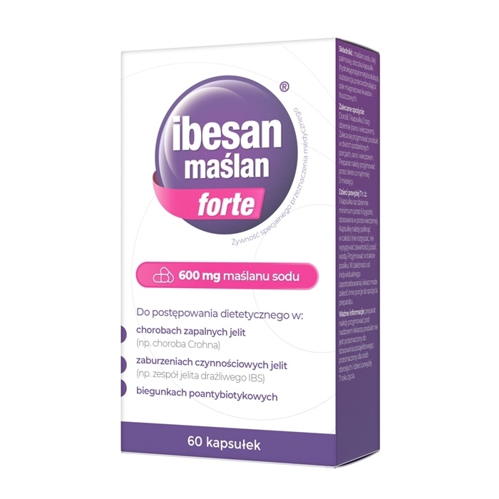 Ibesan Maślan Forte 60 kapsułek