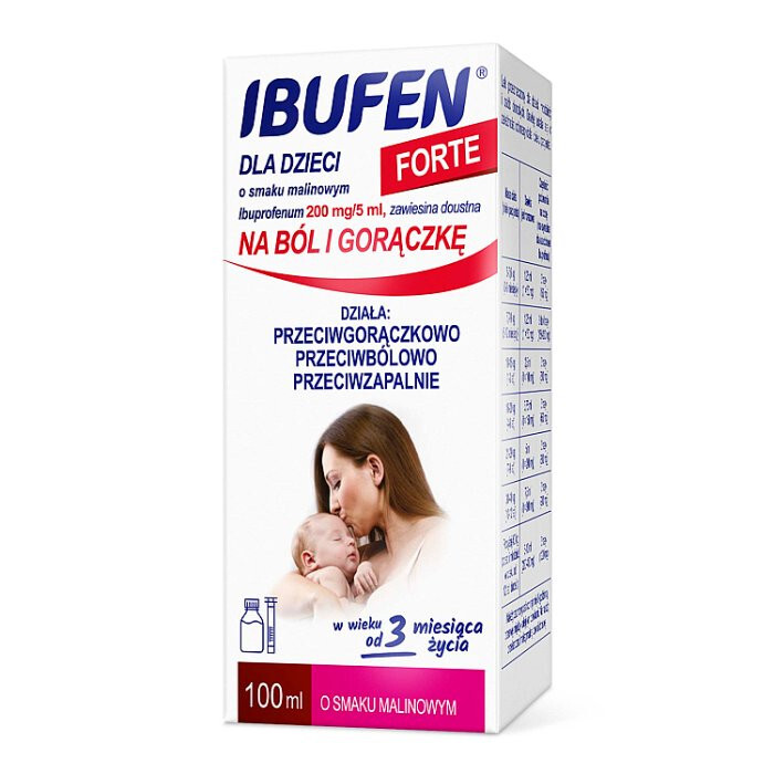 Ibufen Forte (smak malinowy) 100 ml